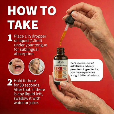 Aloria® Advanced B-Complex Sublingual Drops VIP